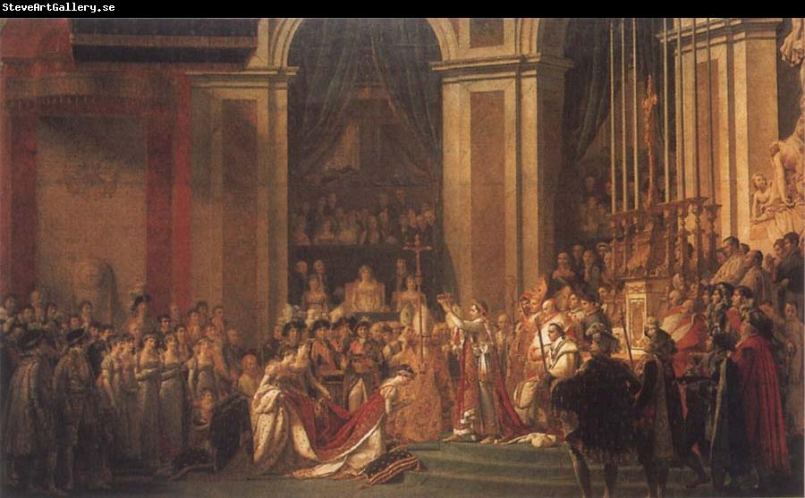 Jacques-Louis David Consecration of the Emperor Napoleon i and Coronation of the Empress Josephine